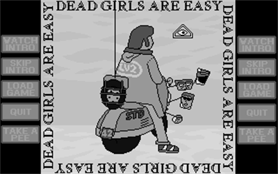 Larry Vales II: Dead Girls are Easy - Screenshot - Game Title Image