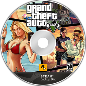 Grand Theft Auto V - Fanart - Disc Image