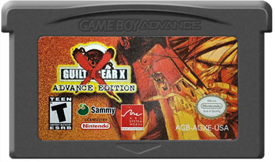 Guilty Gear X: Advance Edition - Cart - Front Image