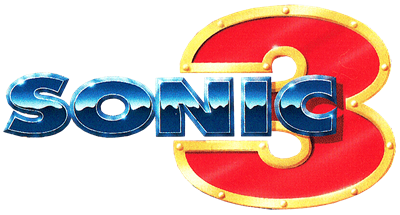 Sonic the Hedgehog 3 - Clear Logo Image