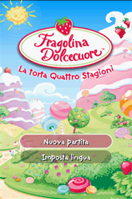 Strawberry Shortcake: The Four Seasons Cake - Screenshot - Game Title Image