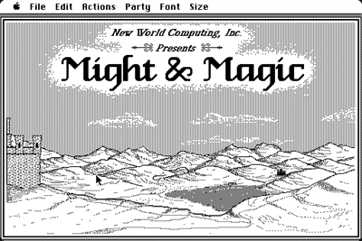 Might and Magic: Book One: Secret of the Inner Sanctum - Screenshot - Game Title Image