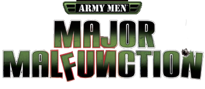 Army Men: Major Malfunction - Clear Logo Image