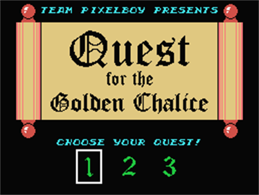 Quest for the Golden Chalice - Screenshot - Game Title Image
