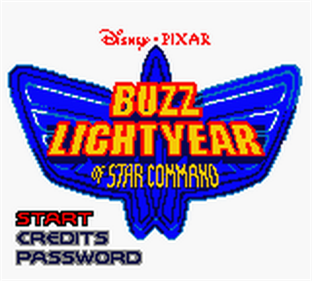 Buzz Lightyear of Star Command - Screenshot - Game Title Image