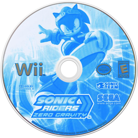 Sonic Riders: Zero Gravity - Disc Image