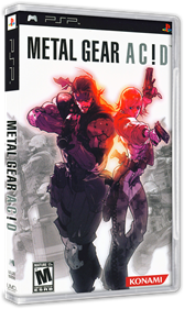 Metal Gear Ac!d - Box - 3D Image