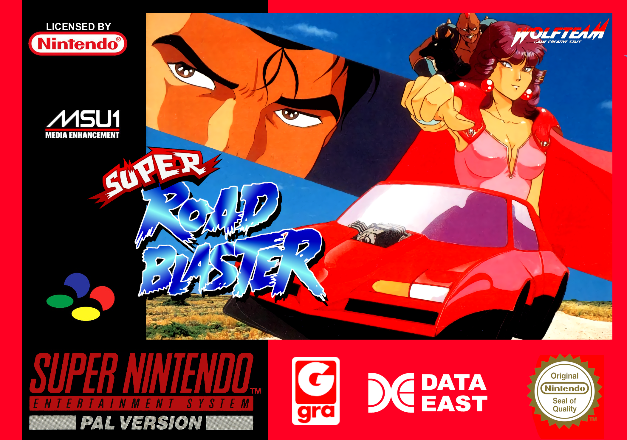 super road blaster snes