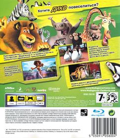 Madagascar: Escape 2 Africa - Box - Back Image