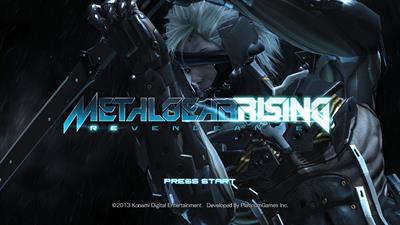 Metal Gear Rising: Revengeance - Screenshot - Game Title Image