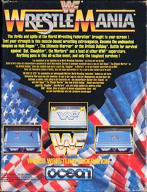 WWF WrestleMania - Box - Back Image