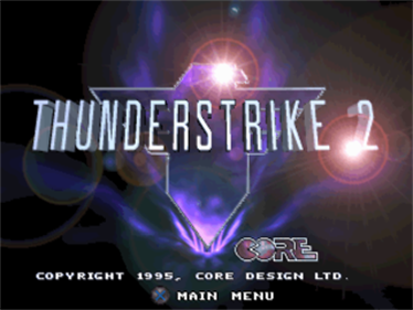 ThunderStrike 2 - Screenshot - Game Title Image
