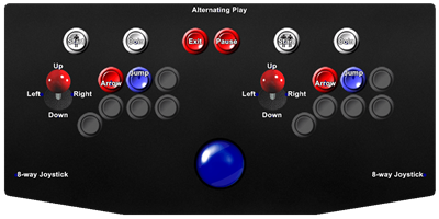 The NewZealand Story - Arcade - Controls Information Image