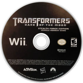 Transformers: Dark of the Moon: Stealth Force Edition - Disc Image