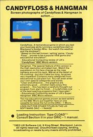 Hangman (IJK Software) - Box - Back Image