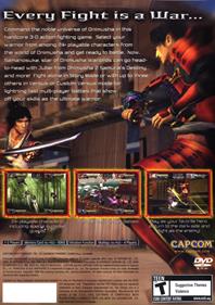 Onimusha: Blade Warriors - Box - Back Image