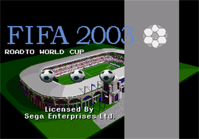 FIFA 2003 - Screenshot - Game Title Image