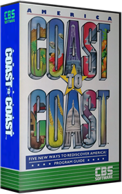 America: Coast to Coast - Box - 3D Image