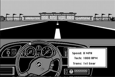 Ford Simulator II (1990) - Screenshot - Gameplay Image