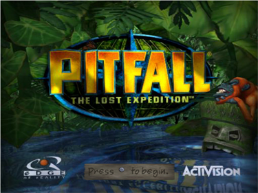 Pitfall: The Lost Expedition - Screenshot - Game Title Image