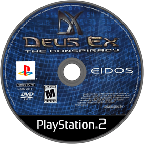 Deus Ex: The Conspiracy - Disc Image