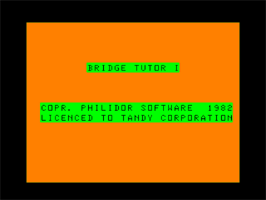 Bridge Tutor - Screenshot - Game Title Image