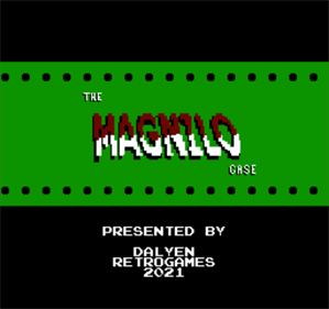 The Magnilo Case - Screenshot - Game Title Image