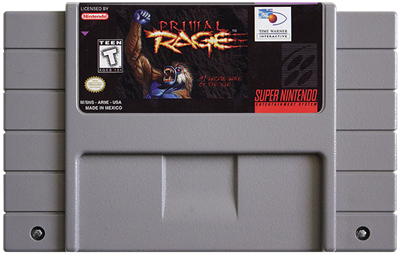 Primal Rage - Fanart - Cart - Front