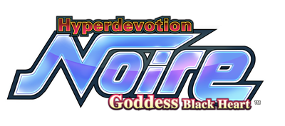 Hyperdevotion Noire: Goddess Black Heart - Clear Logo Image