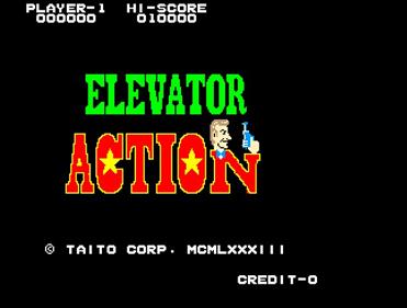 Elevator Action 500 - Screenshot - Game Title Image