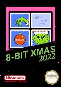 8-Bit Xmas 2022 - Fanart - Box - Front Image