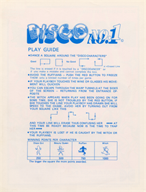 Disco No.1 - Advertisement Flyer - Back Image