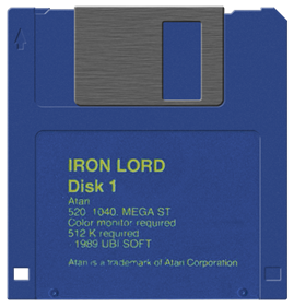 Iron Lord - Fanart - Disc Image
