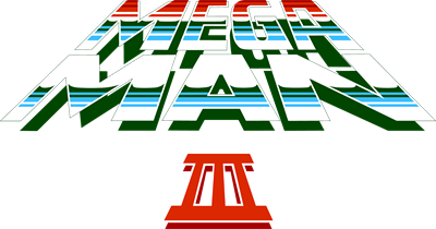 Mega Man 3 - Clear Logo Image