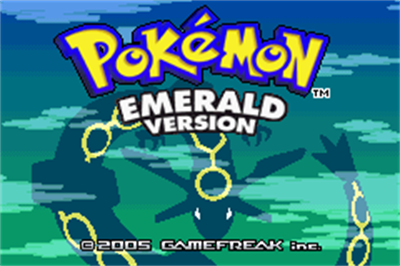Pokémon Emerald Expert - Screenshot - Game Title Image