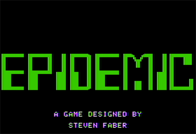 Epidemic! - Screenshot - Game Title Image