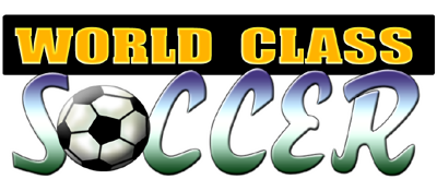 World Class Soccer - Clear Logo Image