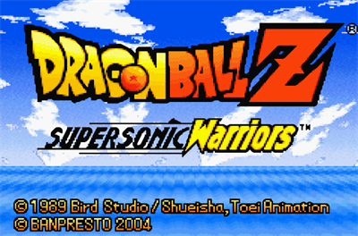 Dragon Ball Z: Supersonic Warriors - Screenshot - Game Title Image