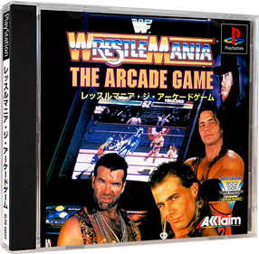 WWF WrestleMania: The Arcade Game - Box - 3D Image