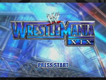 WWE WrestleMania XIX - Screenshot - Game Title Image