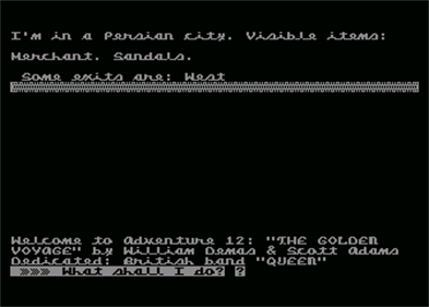 Golden Voyage - Screenshot - Game Title Image