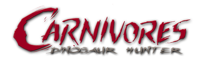 Carnivores: Dinosaur Hunter - Clear Logo Image