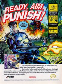 The Punisher: The Ultimate Payback - Advertisement Flyer - Front Image