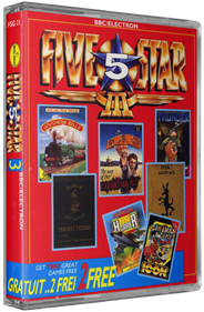 Five Star Games III - Box - 3D Image