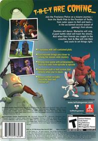 Sam & Max: Beyond Time and Space (2008) - Box - Back Image