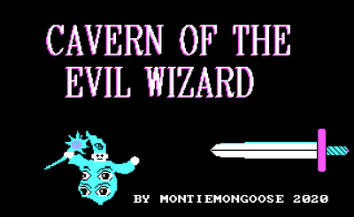 Cavern of the Evil Wizard - Screenshot - Game Title Image