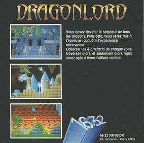Dragonlord - Box - Back Image