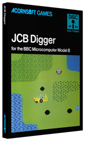 JCB Digger - Box - 3D Image