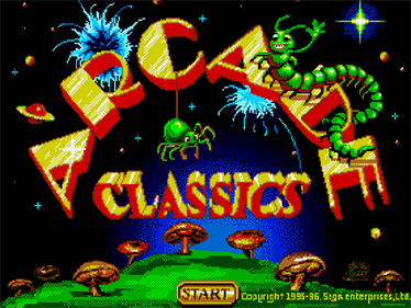 Arcade Classics - Screenshot - Game Title Image