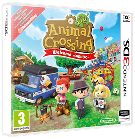 Animal Crossing: New Leaf - Box - 3D Image